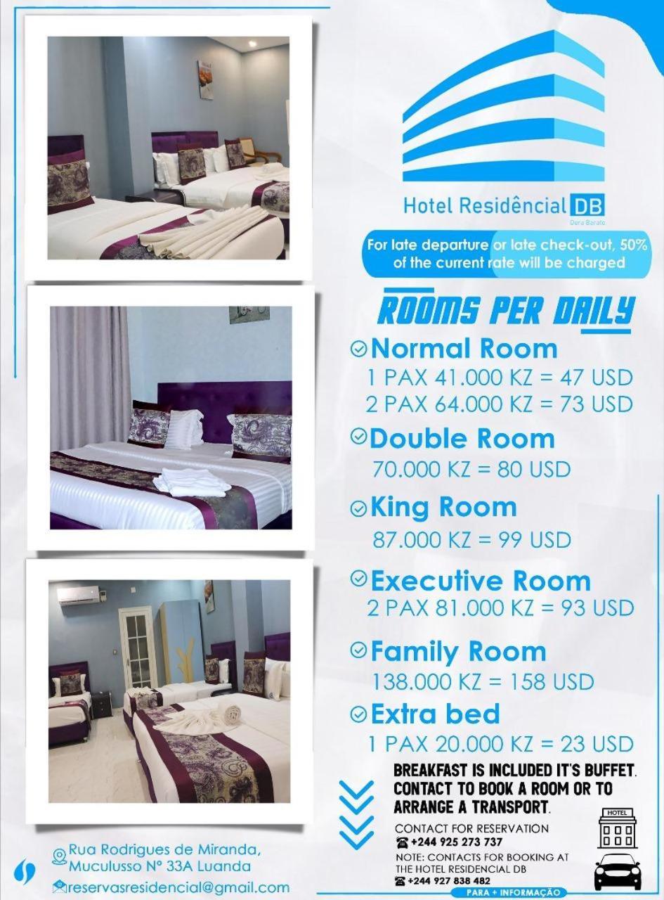 Отель Residencial Db Луанда  Экстерьер фото
